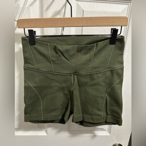 Aerie corset line biker shorts.